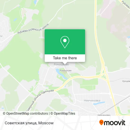 Советская улица map