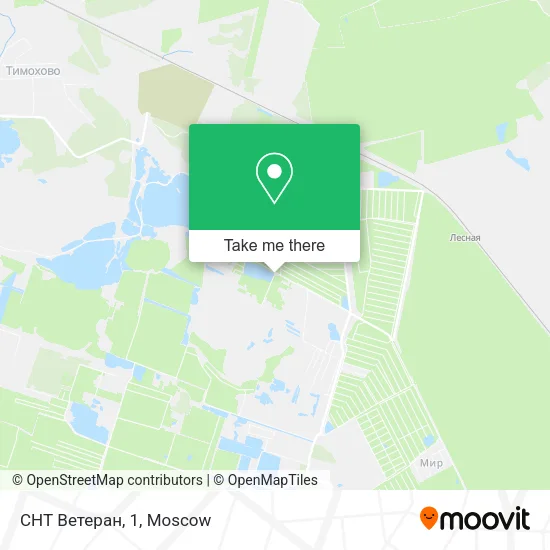 СНТ Ветеран, 1 map