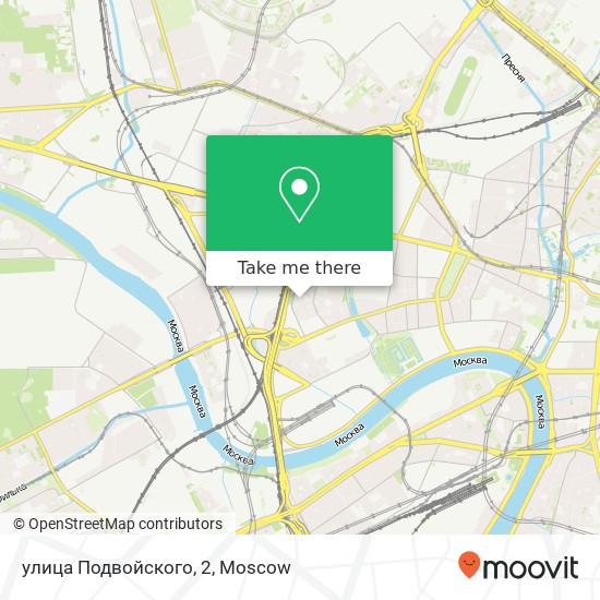 улица Подвойского, 2 map