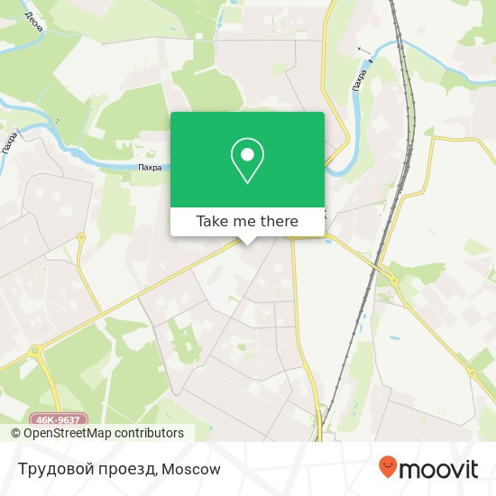 Трудовой проезд map