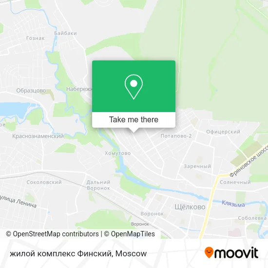 жилой комплекс Финский map