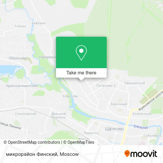 микрорайон Финский map