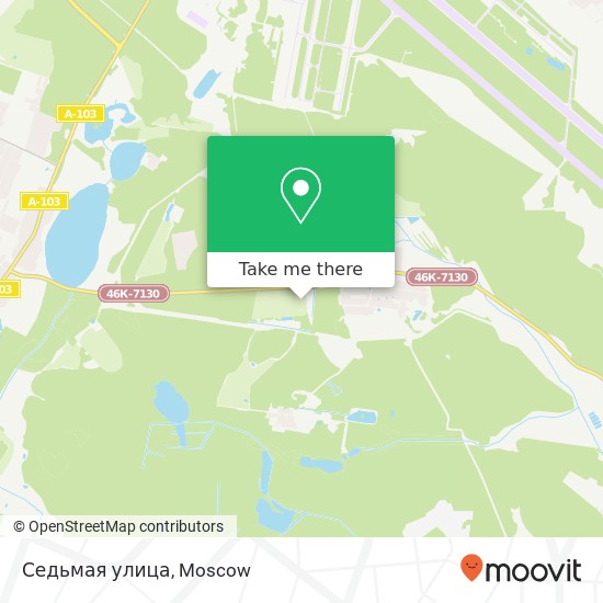 Седьмая улица map