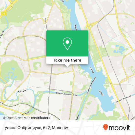 улица Фабрициуса, 6к2 map