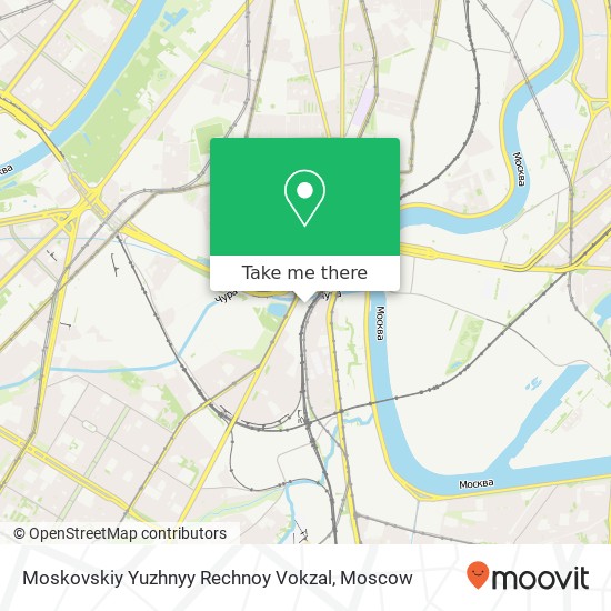 Moskovskiy Yuzhnyy Rechnoy Vokzal map