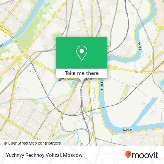 Yuzhnyy Rechnoy Vokzal map