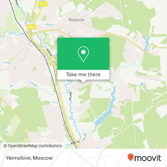 Yermolovo map