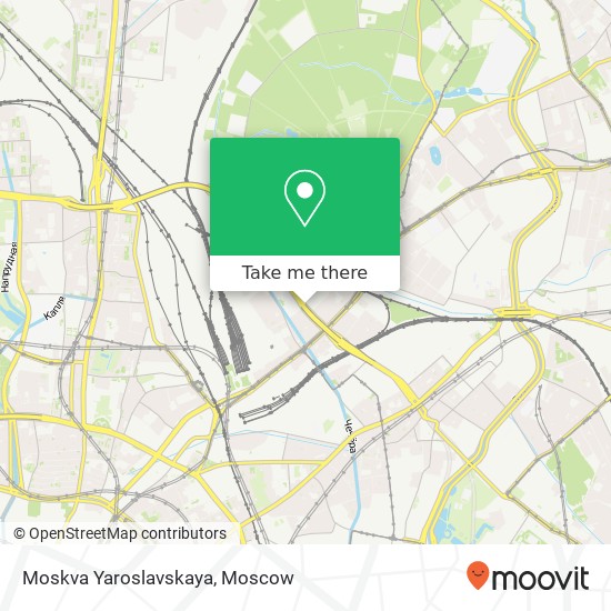 Moskva Yaroslavskaya map