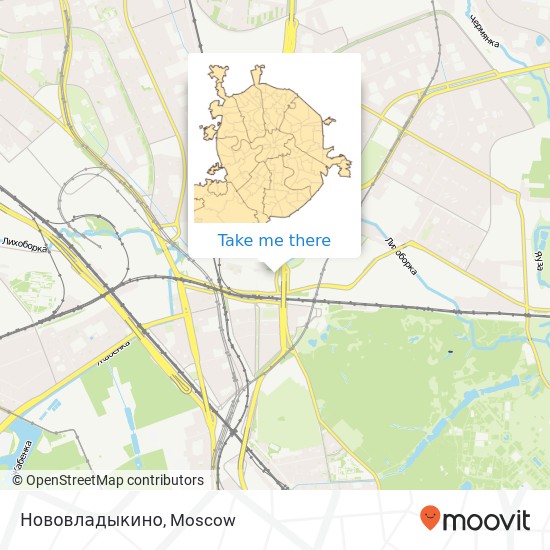 Нововладыкино map
