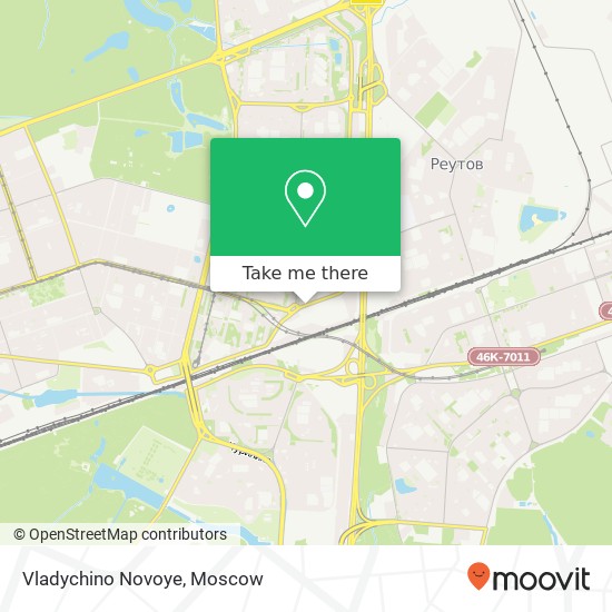 Vladychino Novoye map