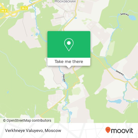 Verkhneye Valuyevo map