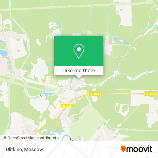 Ulitkino map