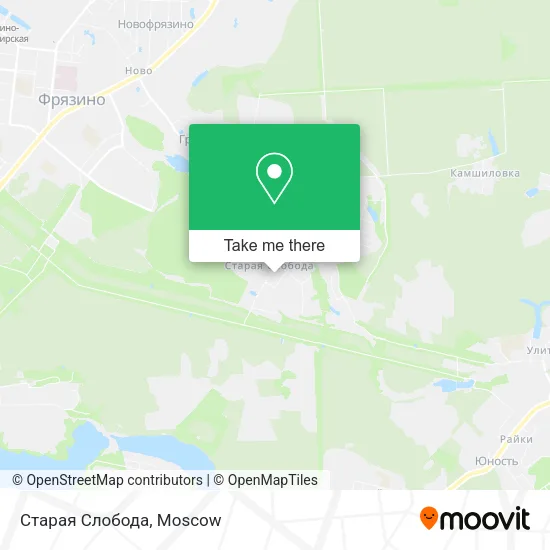 Старая Слобода map