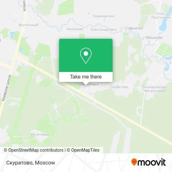 Скуратово map