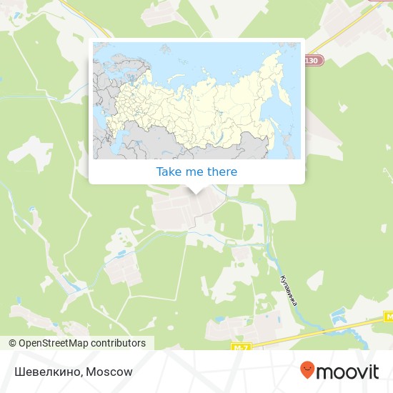 Шевелкино map