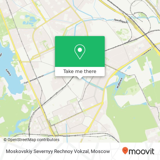 Moskovskiy Severnyy Rechnoy Vokzal map