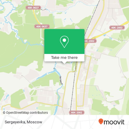 Sergeyevka map