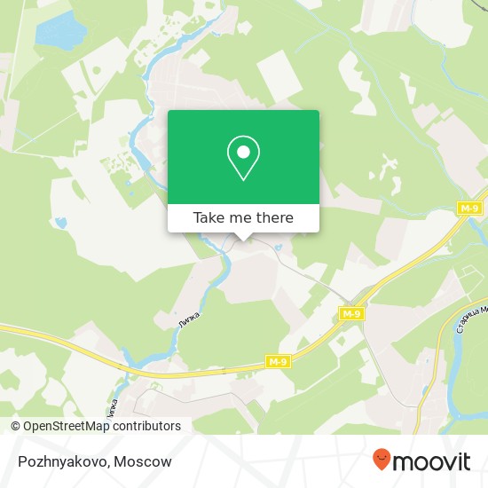 Pozhnyakovo map