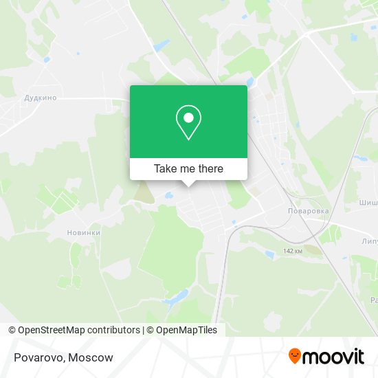 Povarovo map