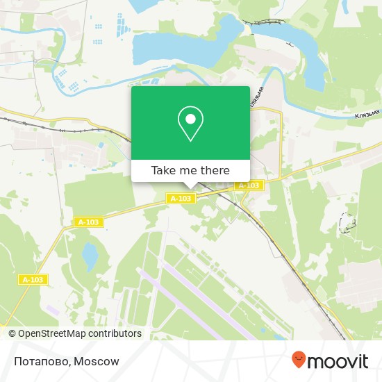 Потапово map