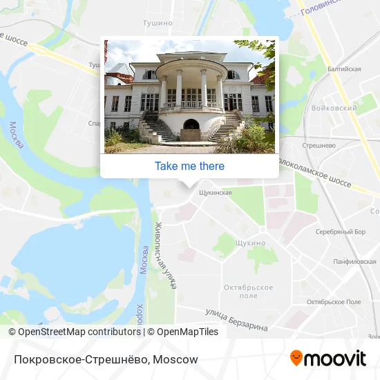 Покровское-Стрешнёво map