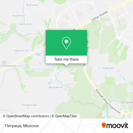 Петрица map