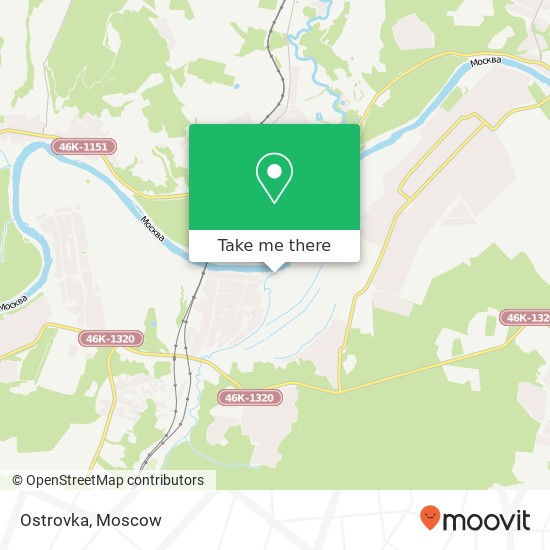 Ostrovka map