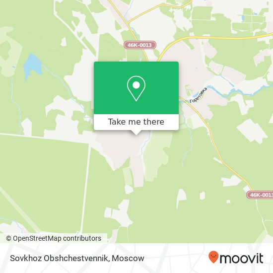 Sovkhoz Obshchestvennik map