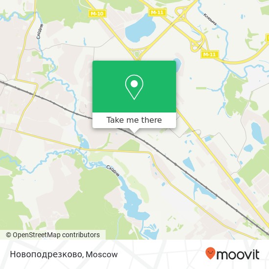 Новоподрезково map