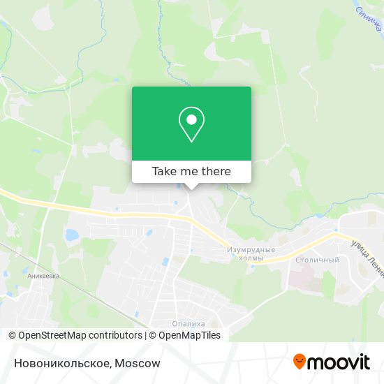 Новоникольское map