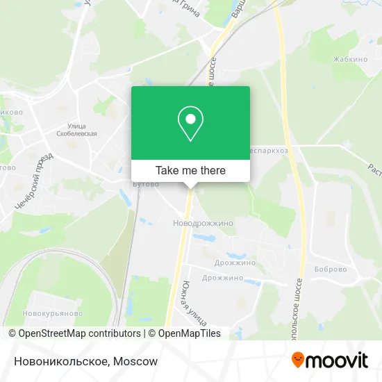 Новоникольское map