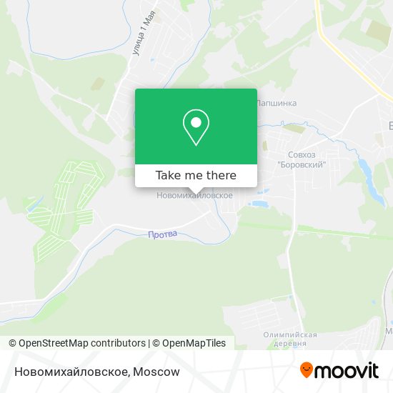 Новомихайловское map