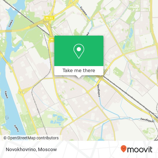 Novokhovrino map