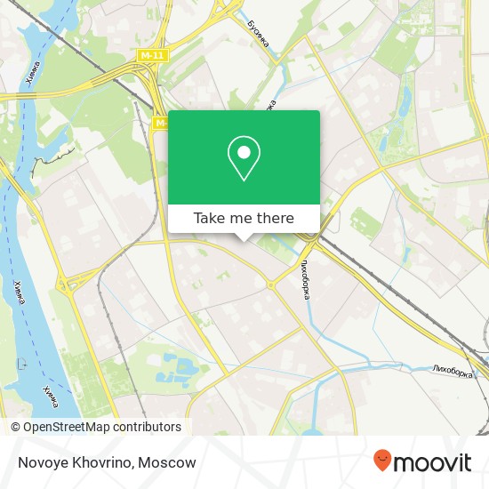 Novoye Khovrino map