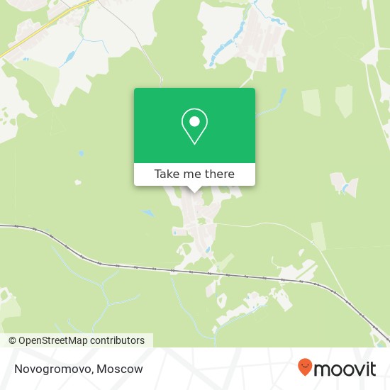 Novogromovo map