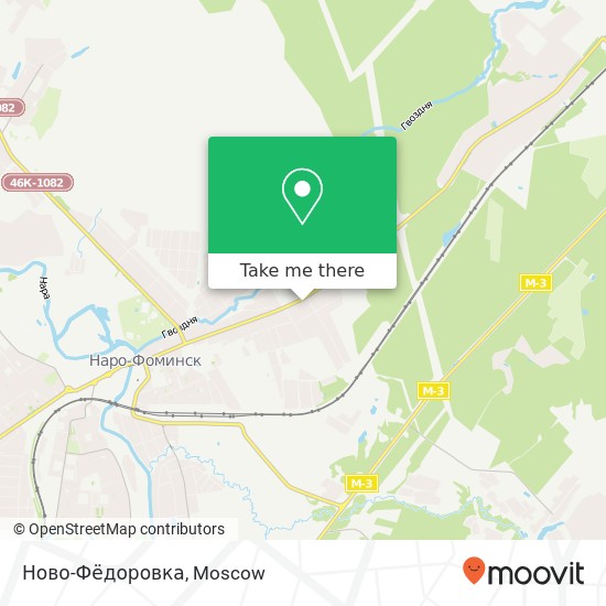 Ново-Фёдоровка map