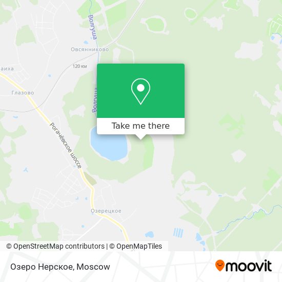 Озеро Нерское map