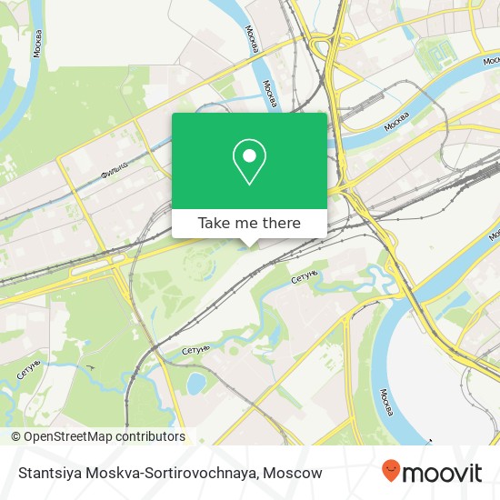 Stantsiya Moskva-Sortirovochnaya map