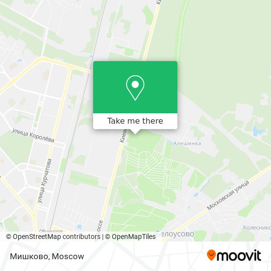 Мишково map