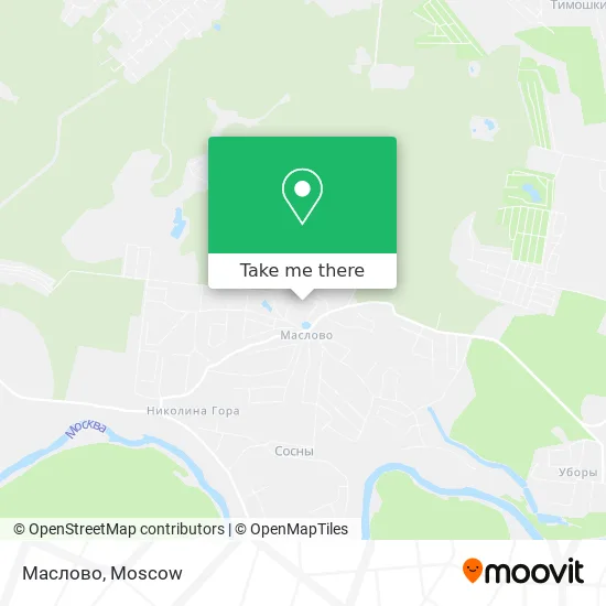 Маслово map
