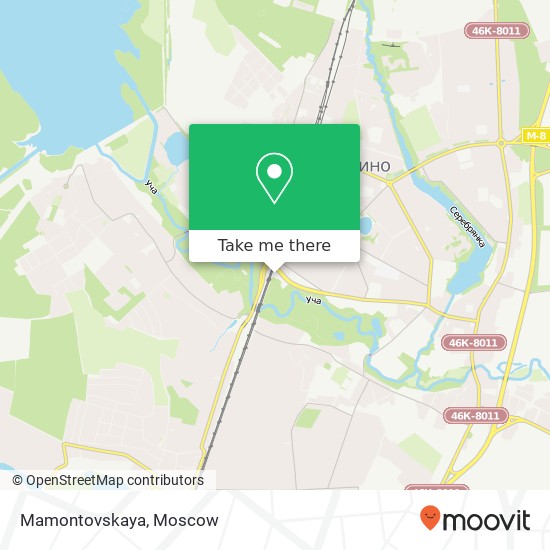 Mamontovskaya map