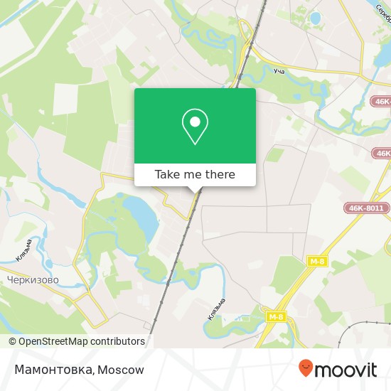 Мамонтовка map