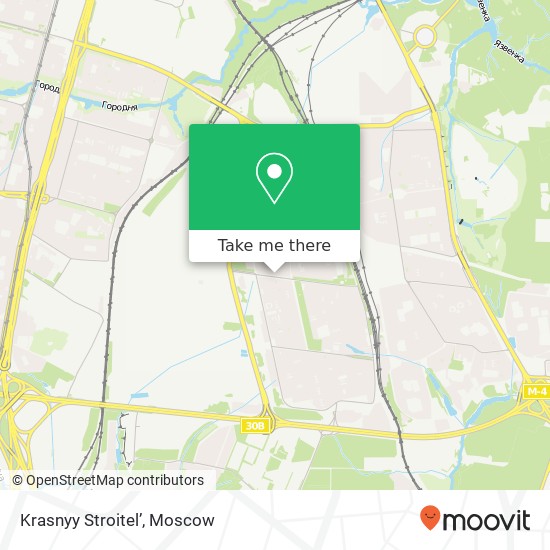 Krasnyy Stroitel’ map
