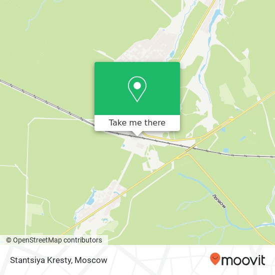Stantsiya Kresty map
