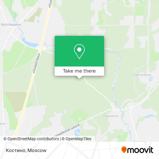Костино map