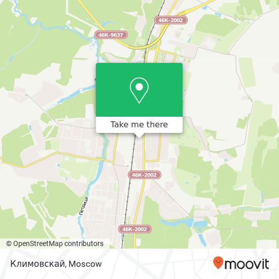 Климовскай map