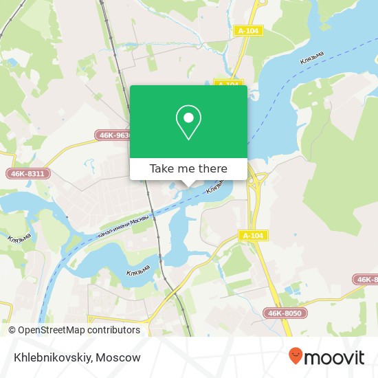 Khlebnikovskiy map