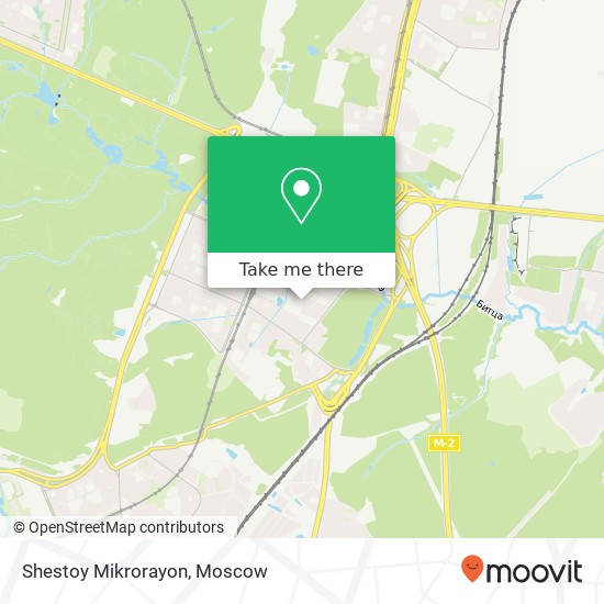 Shestoy Mikrorayon map