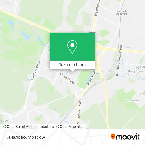 Качалово map