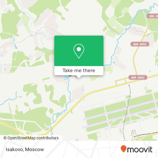 Isakovo map